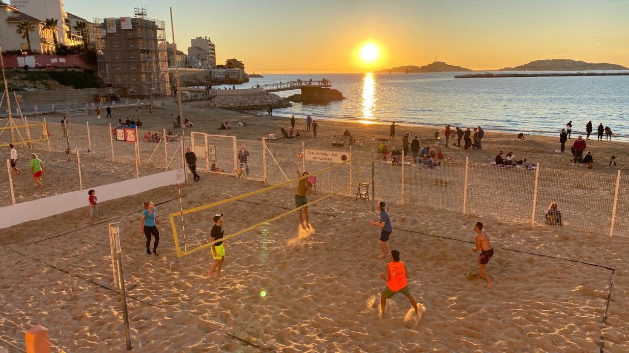 Escale Marseillaise, Grand T2 Calme, Pres Du Vieux Port Pour 2 A 4 Personnes, Nettoyage Rigoureux Lägenhet Marseille Exteriör bild