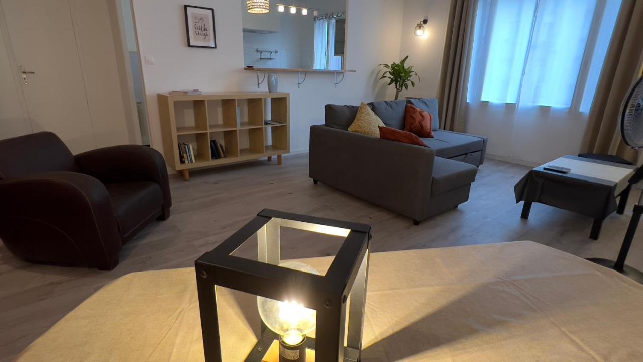 Escale Marseillaise, Grand T2 Calme, Pres Du Vieux Port Pour 2 A 4 Personnes, Nettoyage Rigoureux Lägenhet Marseille Exteriör bild